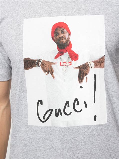 gucci mane supreme t shirt fake|supreme gucci mane.